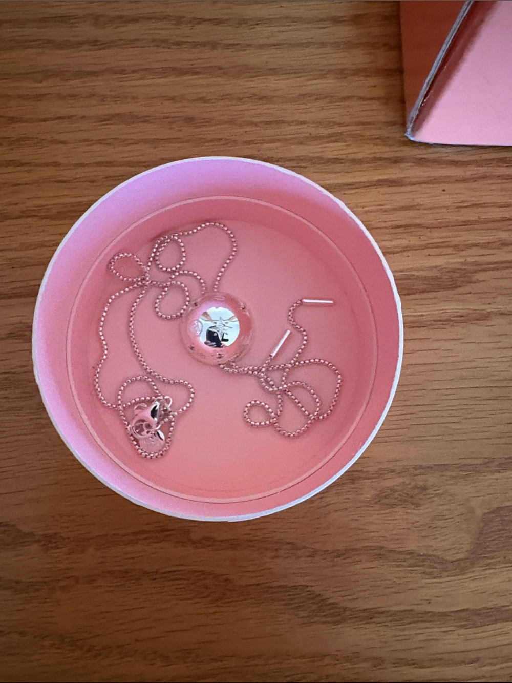 New Hillberg and Berk Orbit Bolo Necklace in Silver